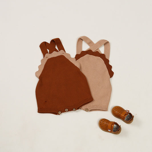 Pijama Tejido de Lana para Bebé Niño y Niña