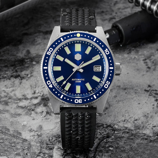 Reloj Sumergible con Espejo de Zafiro y Movimiento Mecánico - Image 5