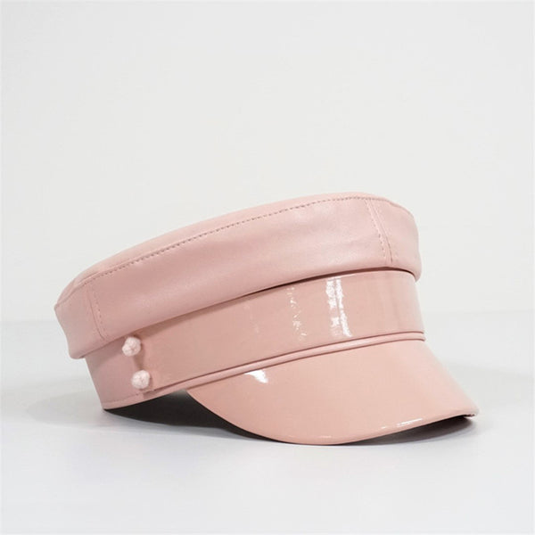 Gorra Retro Británica Navy para Cabeza Pequeña - Estilo Clásico Femenino