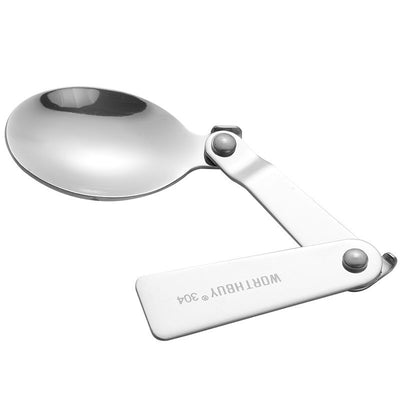 Cucharilla de Titanio Plegable para Camping - Utensilio Portátil 3 en 1 - Image 13