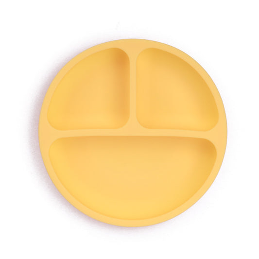 Plato Infantil de Silicona con Ventosa Antideslizante