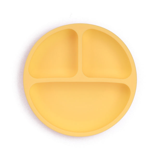 Plato Infantil de Silicona con Ventosa Antideslizante