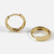 Alloy Rhinestone Dripping Eye Earrings Three-piece Suit B