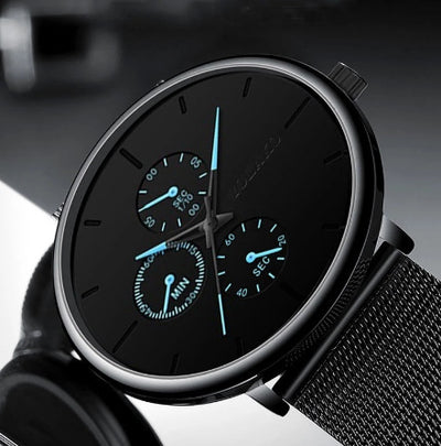 Reloj Elegante para Hombre con Malla Ultra Fina - Image 3