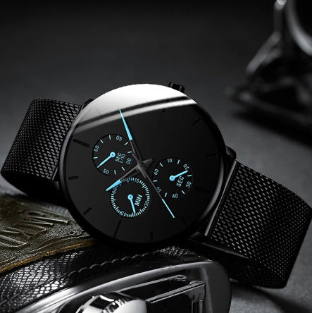 Reloj Elegante para Hombre con Malla Ultra Fina - Image 4
