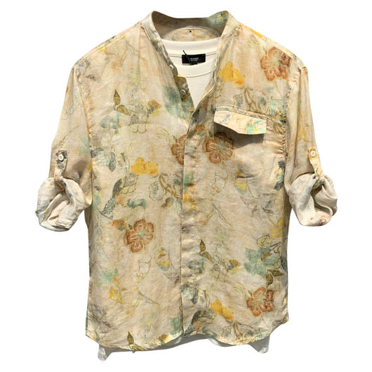 Camisa de Lino Hombre Manga Corta Cinco Puntos Ultraliviana - Image 11