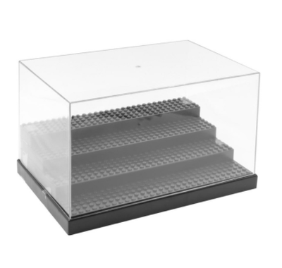 Gabinete Organizador de Figuras con Vitrina Acrílica Transparente Antipolvo