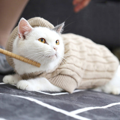 Suéter Cálido sin Pelusa para Gatitos y Perros Pequeños - Image 3