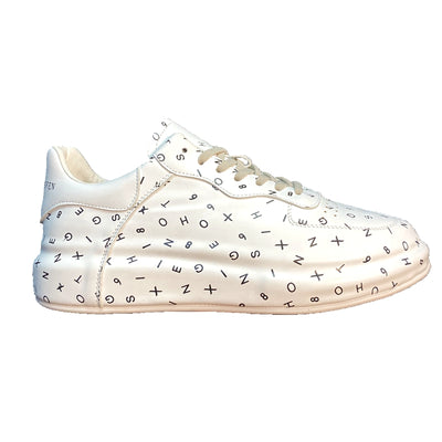 Tenis Blancos Deportivos Casual con Suela Elevada - Comodidad Todo el Día - Image 9