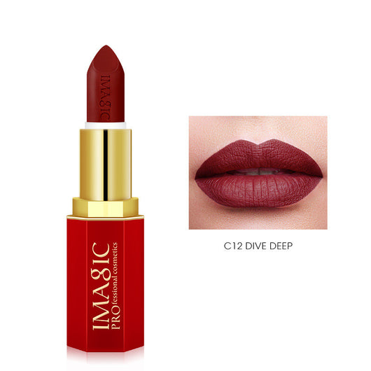 Labial Mate Tubo Rojo de Larga Duración - Image 18