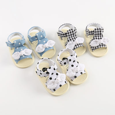 Sandalias Bebé con Moño - Zapatos de Suela Suave para Niños Pequeños - Image 14