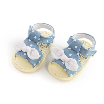 Sandalias Bebé con Moño - Zapatos de Suela Suave para Niños Pequeños - Image 6