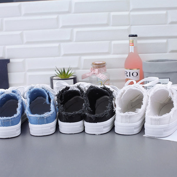 Zapatillas Blancas Livianas con Soporte Semi-Flexible