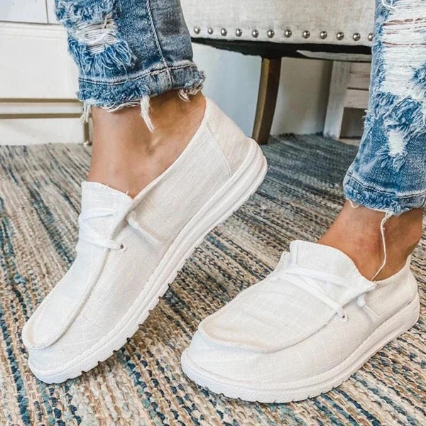 Zapatos de Lona Cómodos Ultraligeros para Mujer Talla Grande - Image 4