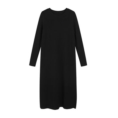 Falda Larga Lisa Hasta la Rodilla con Camiseta Fashion para Mujer - Image 11