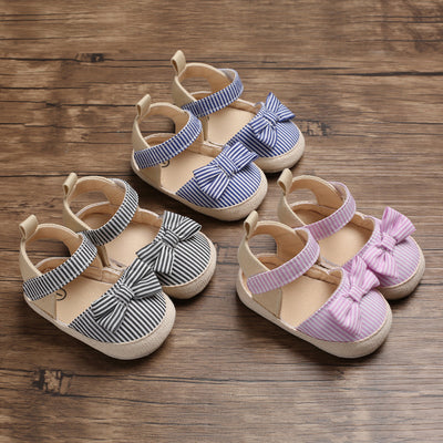 Zapatos Princesa para Bebé Niña 0-1 Año con Suela Suave y Moño - Image 10