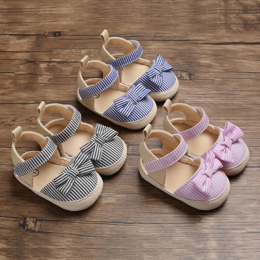 Zapatos Princesa para Bebé Niña 0-1 Año con Suela Suave y Moño - Image 10