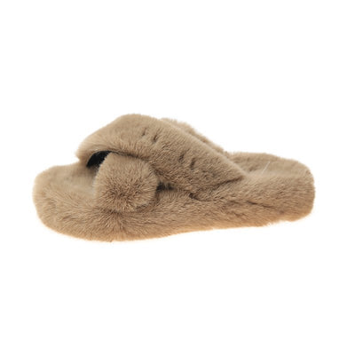 Pantuflas de Felpa Cruzadas para Mujer - Image 8