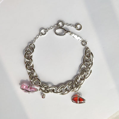Pulsera Modular Flor de Durazno - Diseño Reorganizable - Image 3