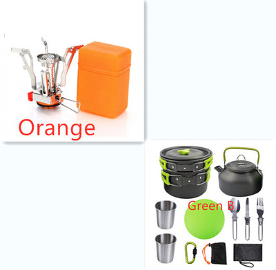 Juego Completo de Utensilios de Cocina para Camping y Picnic Portátil - Image 8
