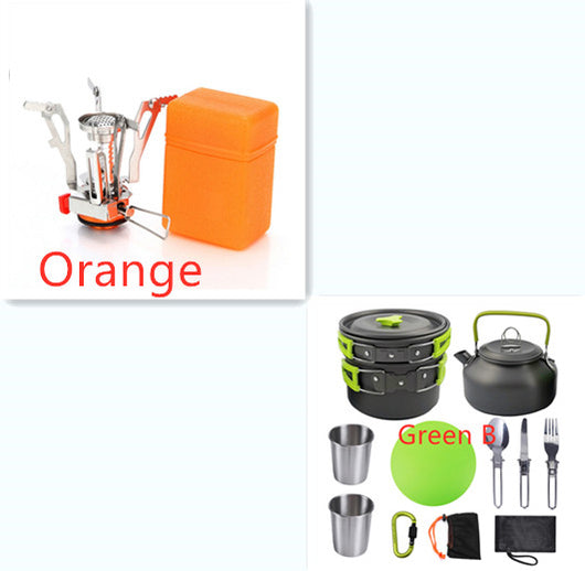 Juego Completo de Utensilios de Cocina para Camping y Picnic Portátil - Image 8