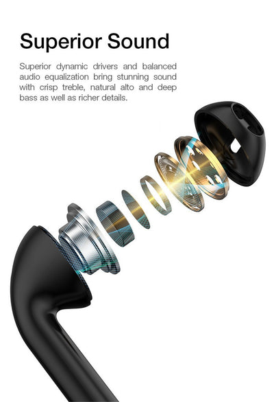 Auriculares Inalámbricos AK47 Bluetooth 5.0 TWS Estéreo - Image 11