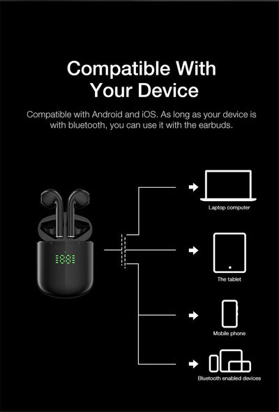 Auriculares Inalámbricos AK47 Bluetooth 5.0 TWS Estéreo - Image 12