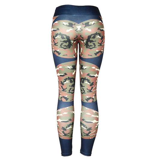 Leggins de Yoga con Estampado Patchwork - Image 6