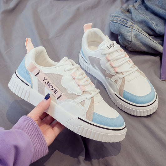 Zapatillas Blancas Deportivas para Mujer - Estilo Casual Tendencia - Image 9