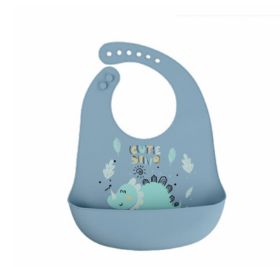 Babero de Silicona Estéreo Impermeable para Bebés - Image 13
