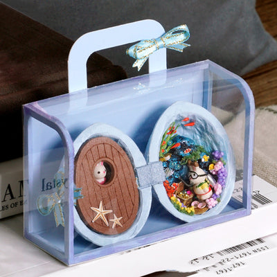 Casa de Diversión Wisdom - Kit DIY Mundo de Semillas con Teatro