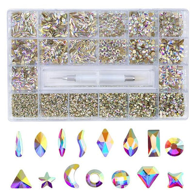 Kit Completo de Joyería y Decoración de Uñas con Cristales - Image 4