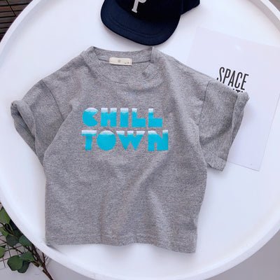 Camiseta de Algodón con Estampado Personalizado para Niños - Image 12