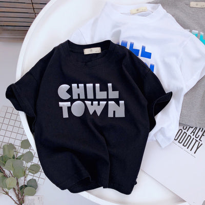 Camiseta de Algodón con Estampado Personalizado para Niños - Image 2