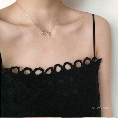 Collar con Colgante Geométrico en Plata 925 Esterlina - Image 12