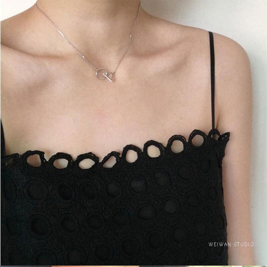 Collar con Colgante Geométrico en Plata 925 Esterlina - Image 12