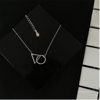 Collar con Colgante Geométrico en Plata 925 Esterlina - Image 14