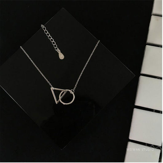 Collar con Colgante Geométrico en Plata 925 Esterlina - Image 14