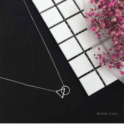 Collar con Colgante Geométrico en Plata 925 Esterlina - Image 15