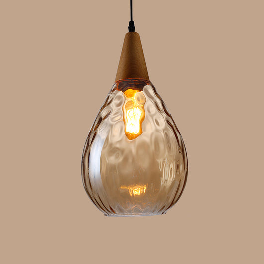 Lámpara Colgante de Vidrio Estilo Nórdico Creativo - Image 3