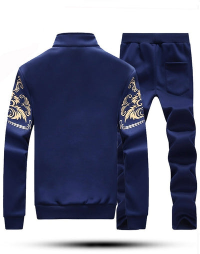 Conjunto Deportivo Hombre 2 Piezas: Chaqueta y Pantalón Slim Fit con Cierre - Image 4