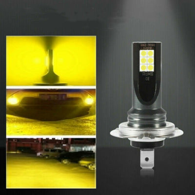 Faro Antiniebla LED Tricolor Blanco Amarillo Azul Hielo - Image 11