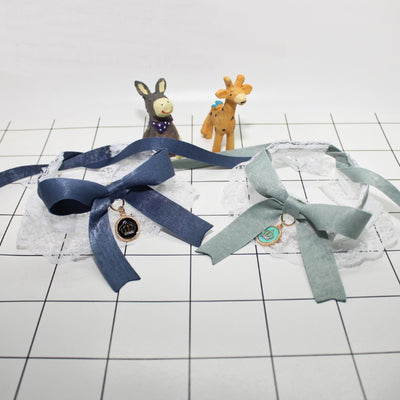 Babero Encaje con Moño para Perros Pequeños - Toalla Absorbente Ligera - Image 6