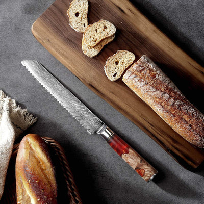 Cuchillo de Chef Damasco Profesional - Cuchilla de Corte y Picado - Image 25
