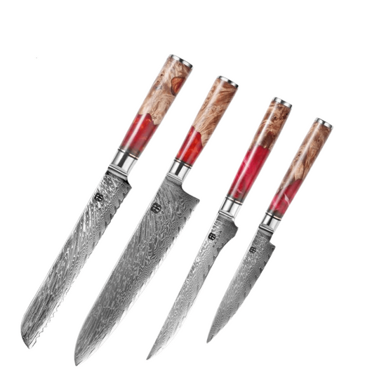 Cuchillo de Chef Damasco Profesional - Cuchilla de Corte y Picado - Image 29