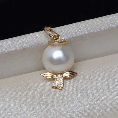Collar de Oro con Colgante Ángel Calado - Image 7