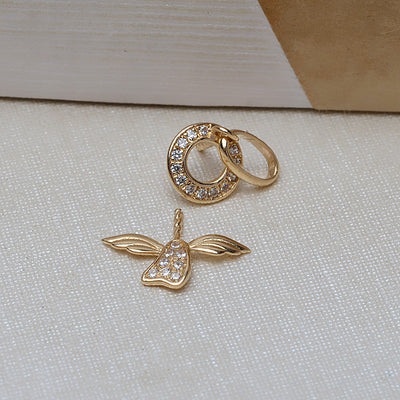 Collar de Oro con Colgante Ángel Calado - Image 10