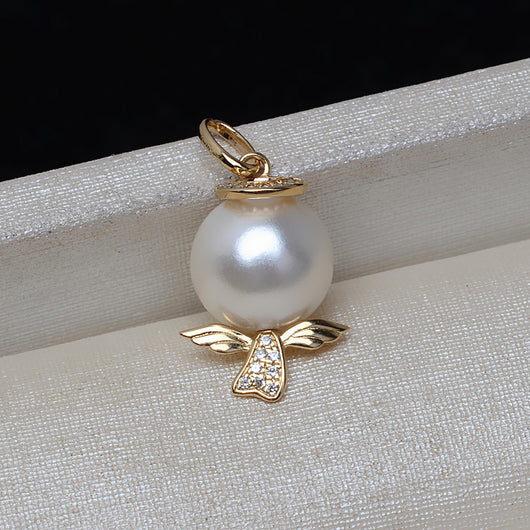 Collar de Oro con Colgante Ángel Calado - Image 3