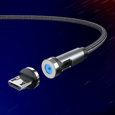 Cable de Carga Magnético Giratorio 3 en 1 Compatible con Apple - Image 21