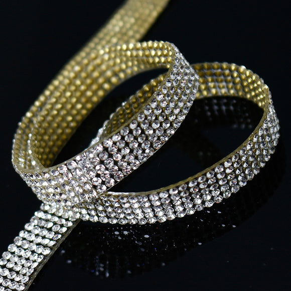 Cinturón y Pretina con Strass DIY Pegamento Dorsal y Perforación Térmica